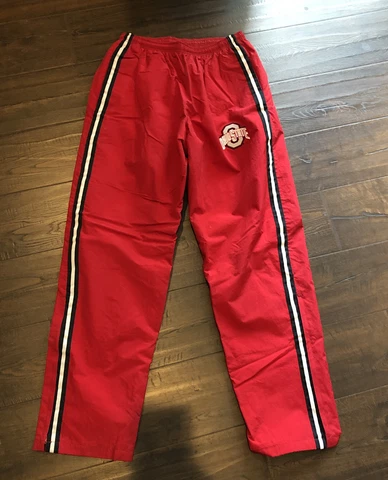 Vintage Gear for Sports Ohio State Lined Windbreaker Track Pants Size Small Cover