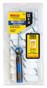 Whizz Microfiber 4 in. W X 3/8 in. S Mini Paint Roller Cover 10 pk - Picture 1 of 1