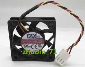1PC AVC DS04010R12S DC12V 0.30A 40*10MM cooling fan - Picture 1 of 3