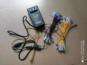 Arcade Buttons kit 12V. 3A LED Power & Wire Kit DIY Arcade cabinet  JAMMA kit - Picture 1 of 3