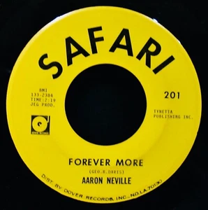 AARON NEVILLE~Forever More & Ape Man~Soul 45~SAFARI #201 - Picture 1 of 2