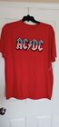 Ac/Dc Size L Red White & Blue 4Th Of July Collection Women's Tshirt.  New!