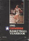 1981 Converse Basketball Yearbook with Larry Bird on Cover