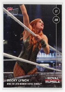 Becky Lynch 2019 Topps Now WWE #7 Lynch Wins 2019 Women's Royal Rumble PR: 279 - Bild 1 von 2