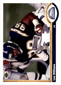 1991 Upper Deck Lee Williams Football Cards #341