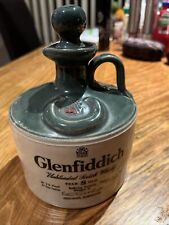 Glenfiddich 8 Year Old Whiskey Jug Bottle Empty 