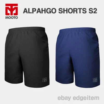 MOOTO Alphago Shorts S2 (Black/Navy) Team Training Half-length Cool Sports Pants - Image 1 of 4