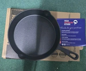 Bratpfanne, Fresh Australian Kitchen, Gusseisenpfanne Antihaft Pfanne ⌀ 25 cm - Bild 1 von 6