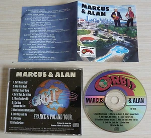 RARE CD ALBUM MARCUS & ALAN FRANCE & POLAND TOUR 10 TITRES 1997 COUNTRY - Foto 1 di 2