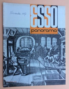Magazine d’entreprise ESSO PANORAMA n°53 Novembre 1967 Pétrole Oil Industry - Imagen 1 de 4