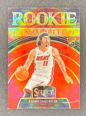2023-24 Panini Select - Rookie Revolution Jaime Jaquez Jr. #23 Red Prizm (RC) - Image 1 of 2
