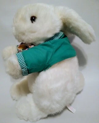Vintage Commonwealth Peter Cottontail Bunny Rabbit Plush Stuffed Animal 10" 1995 - Image 1 of 4