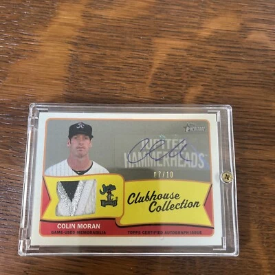 Colin Moran 2014 Topps Heritage Clubhouse Collection 3-Clr Logo #07/10 - Image 1 of 2