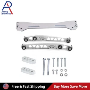 Billet Rear Lower Control Arm Subframe Brace Tie Bar for Honda Civic EK 96-00 - Picture 1 of 7