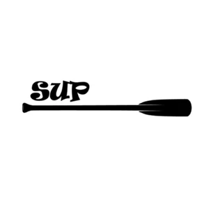 SUP Paddle Decal for Car | Stand Up Paddle Board Sticker for Truck, Jeep - Picture 1 of 5