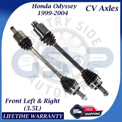 Eje CV delantero izquierdo y derecho GSP OEM para Honda Odyssey 1999-2004 garantía de por vida Foto 1 de 4
