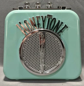 Honeytone Guitar Mini Amp Uses 9 Volt Battery Aqua Tested And Works EUC - Picture 1 of 7