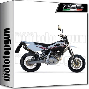 GPR FULL SYSTEM EXHAUST HOM FURORE BLACK HUSQVARNA SMS 125 4T 2010 10 - Picture 1 of 3