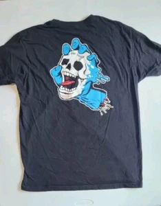 Vintage Santa Cruz Screaming Hand Logo Skate T-Shirt Size L - Picture 1 of 5