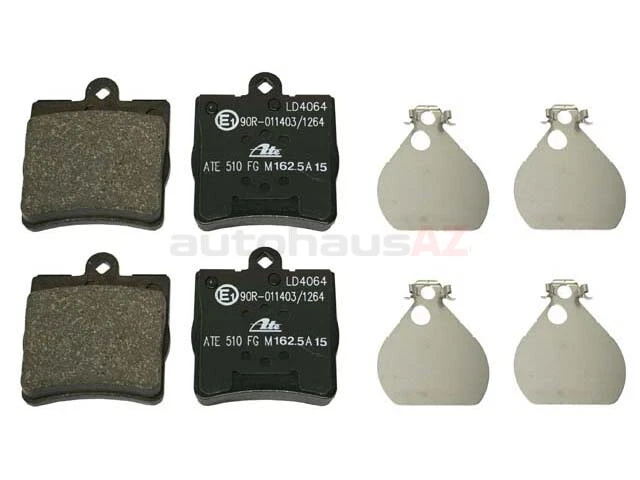 Conjunto de pastilhas de freio traseiras de cerâmica ATE 0034202720 Mercedes Benz C230 C240 SLK280 SLK300 - Imagem 1 de 1