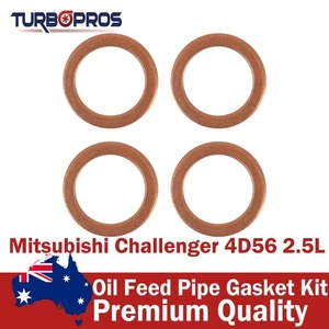 Oil Feed Pipe Gasket Kit For Mitsubishi Challenger 4D56 2.5L - Picture 1 of 2