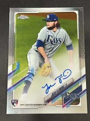 2021 Topps Chrome - Certified Autograph Issue - Josh Fleming #RA-JF - Image 1 of 2