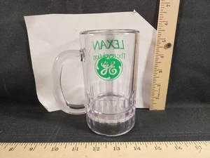 Vintage GE Lexan Advertising Beer Mug Bar Mancave Decor - Bild 1 von 2