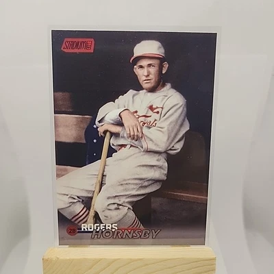 2023 Topps Stadium Club - Rogers Hornsby #239 Red Foil - Image 1 of 2