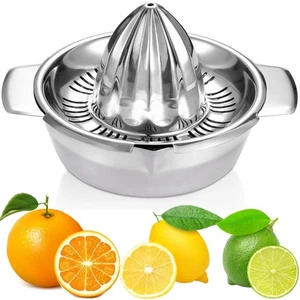 Citrus Lemon Orange Grapefruit Juicer Manual Squeezer 304 Stainless Steel Rob... - Bild 1 von 8