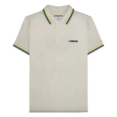 Lambretta  Polo SS25 Triple Punta para Hombre (LB261) UTLB261_73 - Imagen 1 de 3