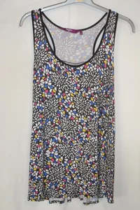 New Look Inspire Mujer Multicolor Estampado Sin Mangas Top Reino Unido Talla 24 - Imagen 1 de 5