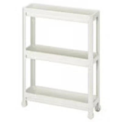 Slim & Mighty: carro utilitario blanco IKEA VESKEN que se esconde en cualquier lugar  Foto 1 de 2