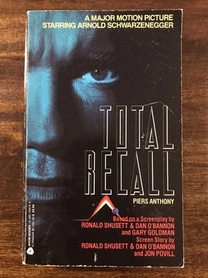 Total Recall-1st Avon Books Printing Paperback By Piers Anthony Movie Tie In - Image 1 of 4