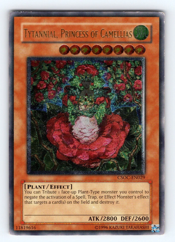Yugioh Tytannial, Princess of Camellias CSOC-EN029 Ultimate Rare Holo - VLP 💎 - Image 1 of 2
