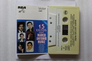 Marco Antonio Muñiz – 15 Exitos Cassette Tape Muniz Latin Bolero - Picture 1 of 2