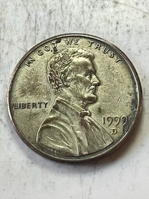 1999 D Lincoln Memorial Wide A M Error Reverse - Image 1 of 3