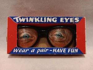 Vintage Franco American New York Twinkling Eyes Brille Neuheit in Box - Bild 1 von 13