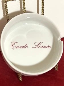 Porcelain Pillivuyt France Single Ashtray 3.5” Vintage Cante Louise - Picture 1 of 5