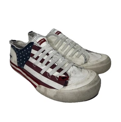 Tênis Rocket Dog Feminino Joint Bandeira dos EUA Moda Patriótica Tamanho 9 - Imagem 1 de 4