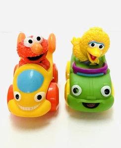 Sesamstraße Werkstatt 2011 Elmo großer Vogel Spielzeugautos viele geringe Gebrauchsspuren - Bild 1 von 8