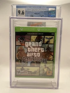 Grand Theft Auto: San Andreas Xbox 360 on Xbox One SEALED CGC 9.6 A++ - Picture 1 of 1