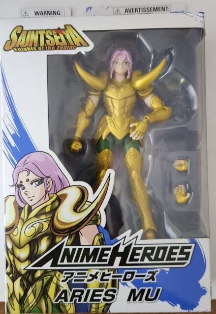 Knights of the Zodiac Anime Heroes Aries Mu – Replay Toys LLC