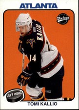2001-02 Upper Deck Vintage Hockey #11 Tomi Kallio
