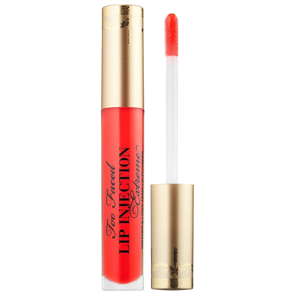 TOO FACED LIP INJECTION EXTREME INSTANT & LONG TERM LIP PLUMPER STRAWBERRY KISS - Image 1 of 1