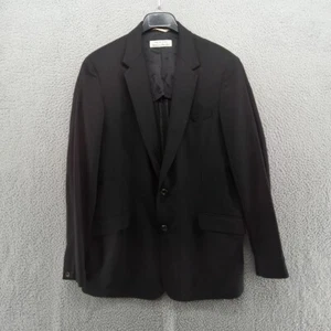 Rag & Bone Blazer Mens 42 Black 2 Button Jacket Wool Handmade in USA Modern - Picture 1 of 9