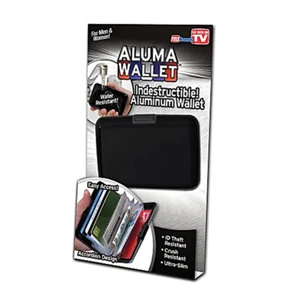 Aluma Geldbörse (schwarz) - Bild 1 von 4