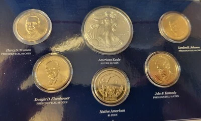 2015 US Mint Annual Uncirculated Dollar Coin Set - Image 1 of 4