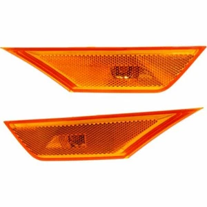 NEW Front Fender Side Marker Light Lamp Lens Set RH LH for 2016-2019 HONDA CIVIC - Picture 1 of 10