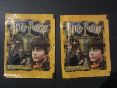 HARRY POTTER E LA PIETRA FILOSOFALE N. 2 BUSTINE SIGILLATE ALBUM PANINI (2001) - Immagine 1 di 4