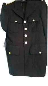 US Army Enlisted Army Service Uniform Dress Blues Jacket Men's 48L - Picture 1 of 4